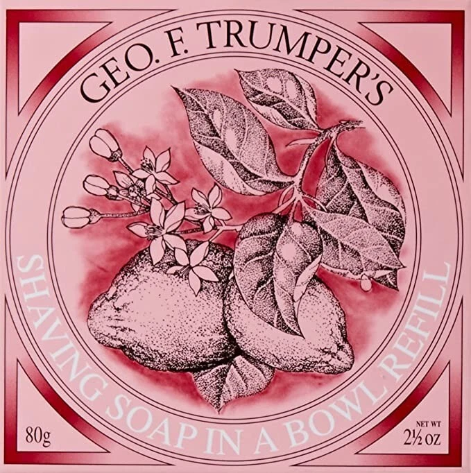 GEO.F. TRUMPER Geo F. Trumper Extract of Limes Shaving Soap In a Bowl Refill Hard 80g Cream