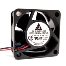 Delta DC BRUSHLESS EFB0412VHD 4020 4CM 12V 0.18A -7V75 MODEL Cooling Fan