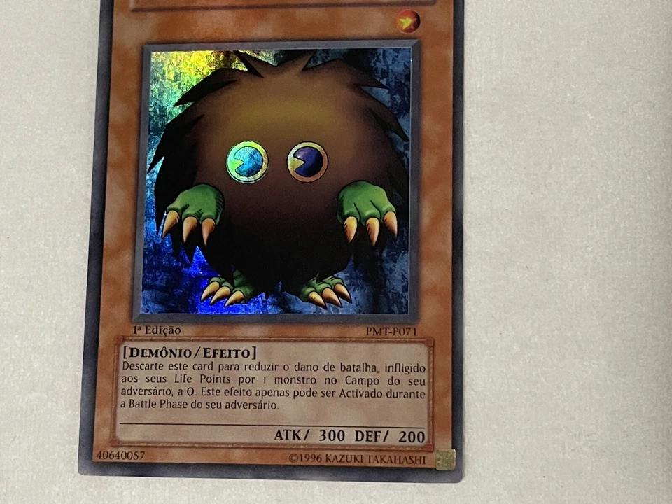 Yugioh Kuriboh MRD-071 PMT-P071 Super Rare 1st Edition PORTUGUESE Metal Raiders - Image 3 of 4