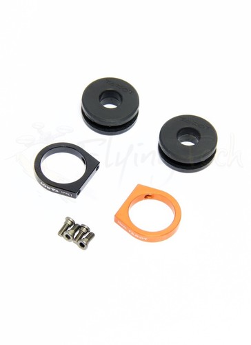 Tarot Tube Clamp with Shock Absorbing Rubber 10/12mm - Drones - Quads - UK STOCK - Picture 3 of 7