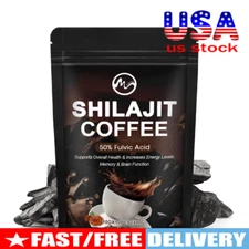 100g Shilajit Coffee,Himalayan Shilajit With Mushroom,Improve Memory&Brain