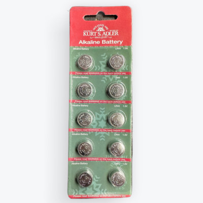 Battery AG13 10 Pack - Battery for Decorations