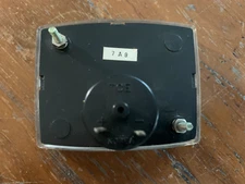 1 mA DC Panel Meter Micronta 270-1752 Used 2.75" face width 1" hole dia.