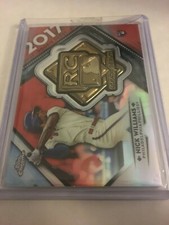 2018 Topps Chrome Rookie Debut Medallion NICK WILLIAMS /5