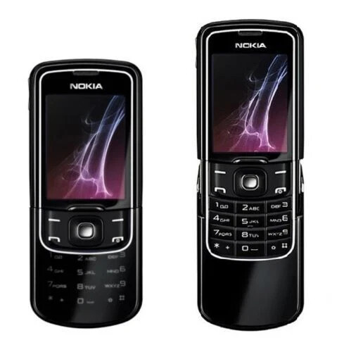 Nokia 8600 Luna 2G Unlocked Bluetooth 2MP Slide Mobile Phone
