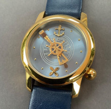 ART DESIGN MARITIM SEEFAHRT KAPIT&Auml;NS ARMBANDUHR RARIT&Auml;T NAUTIK EDITION NOMEAKTEO