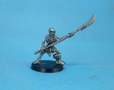 RAL PARTHA Metal 28mm Fantasy SKELETON wi  HALBERD RPG D&D Pathfinder 6526 R