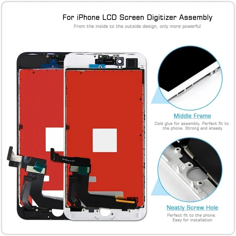 For iPhone 8 Plus Screen Replacement LCD Touch Display Digitizer - Image 3 of 4