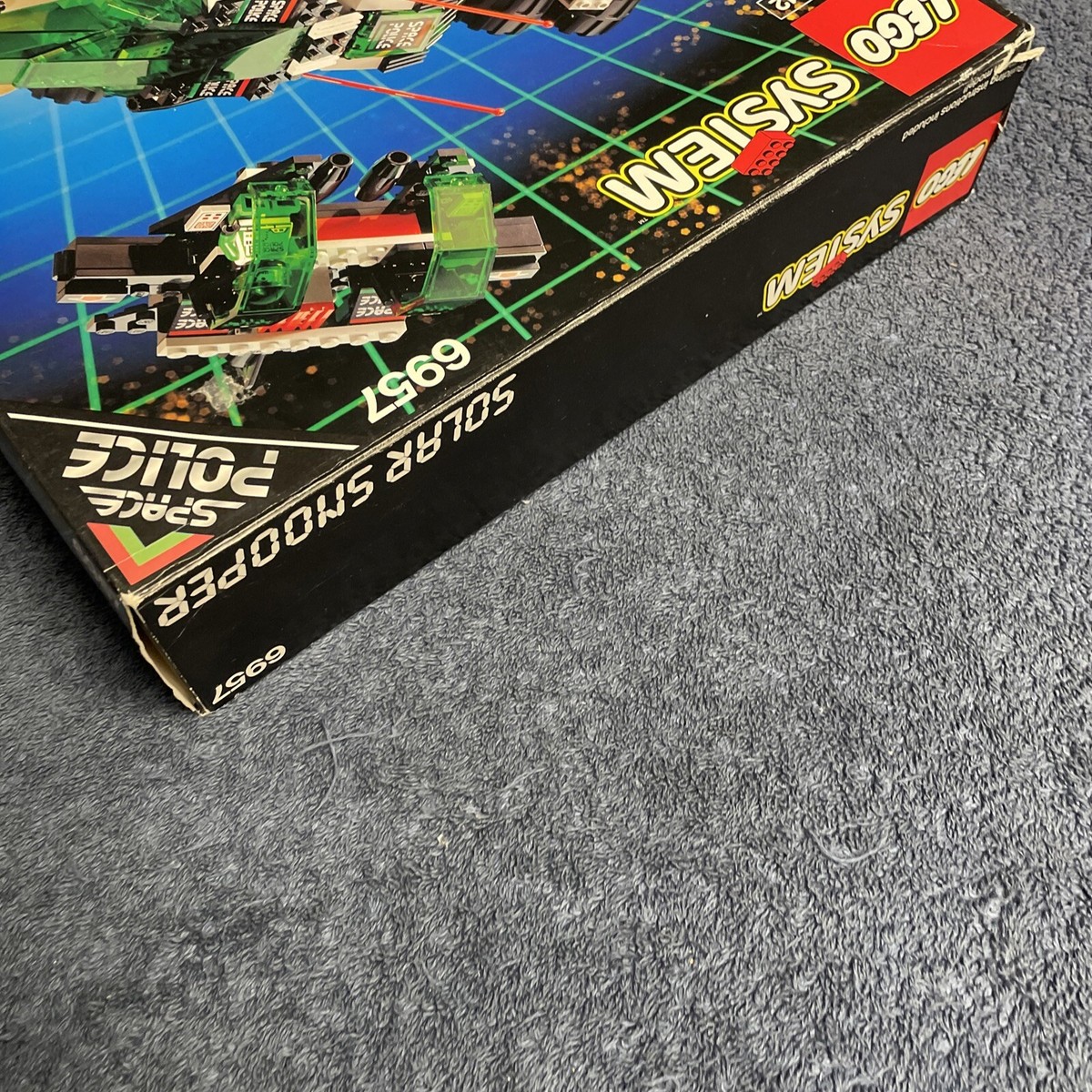 LEGO Space Police 2 6957 Solar Snooper 100% Complete W/Box & Book