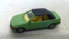 Praliné 5705 Ford Escort III Ghia Cabriolet lindgrün schwarzes Verdeck (47)