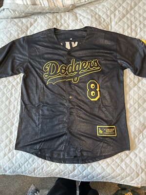 Dodgers Kobe Bryant コラボユニフォーム 未使用品 Kobe Bryant CUSTOM LA Dodgers Home Jersey with Patches XL | eBay