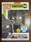 Funko POP! Movies TMNT Shredder With Weapon (GITD) #1140 Funko Shop Excl.