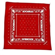 Lubbock Texas Red Bandana Hearts Some Kind of Special Valentine