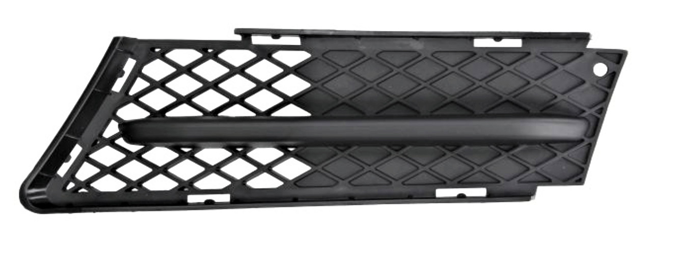 Grille de pare-choc avant gauche premium pour BMW Série 3 E90 E91 finition noire d'origine