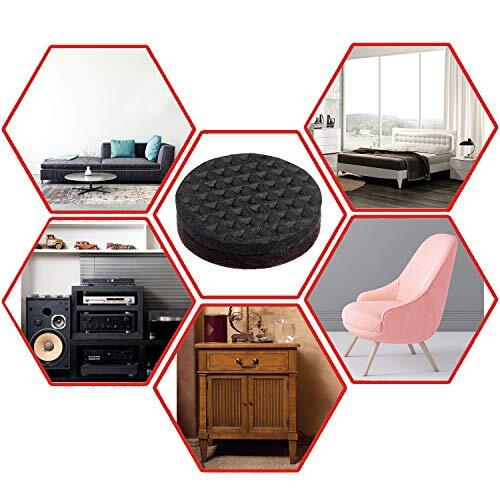 Non Slip Furniture Pads 38 Pcs1+2+3" Furniture Grippers Hardwood Floors Non Sk