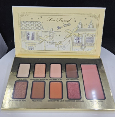 Too Faced Christmas in Rio Eyeshadow palette Limited Edition NIB