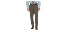  NEW MENS CHAPS PERFORMANCE SERIES DRESS PANTS LIGHT BROWN SIZE 48 X 34