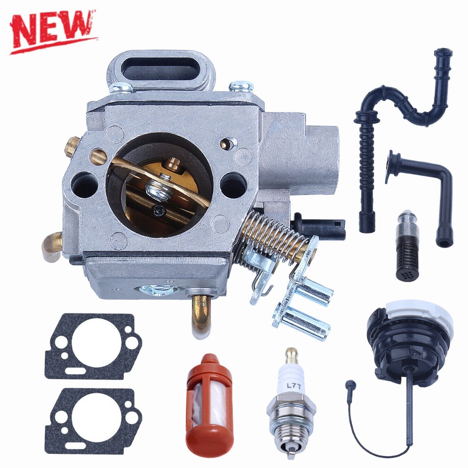 Carburetor Kit For Stihl MS310 MS390 MS290 029 039 HD-18 Walbro Carb ...