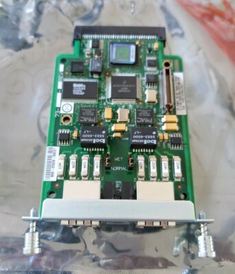 Cisco VWIC3-2MFT-T1/E1 2 Port T1/E1 Multiflex Trunk Voice/WAN Interface Mod KMJ