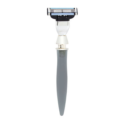 eShave 3 Blades Razor Nickel Plated Blue Brand New