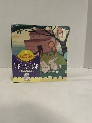 Little Sunbeams Christian Lift-A-Flap 4-Book Set Children s Board Books