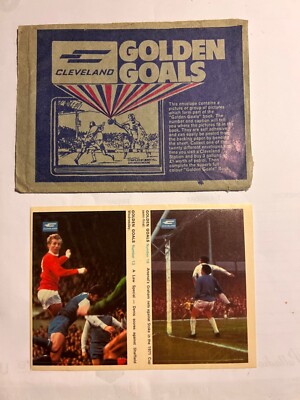 Cleveland Golden Goals 1972, zwei Sticker ( # 13 16 ) in OVP