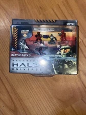 Mega Bloks Halo Universe Battle Pack 3  - Metal Series - 97036 - Rare 