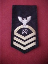 US Navy - Chief Petty Officer Logistics Specialist - Storekeeper Gold Crow E-7