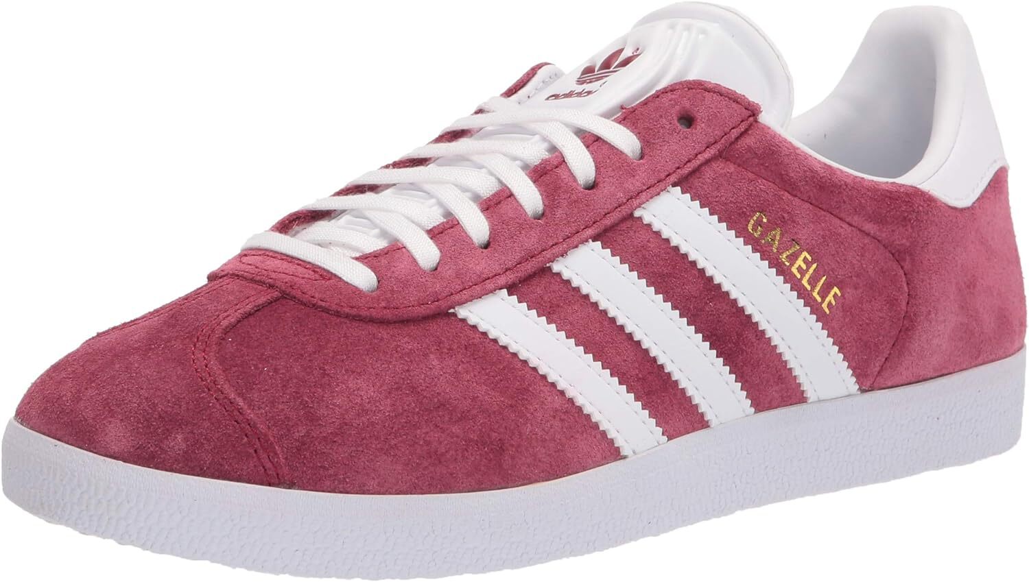 Мужская обувь adidas Gazelle Collegiate Burgundy/Цвет-золотой металлик (B41645)