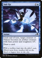 MTG Magic the Gathering Suit Up (81/604) Kamigawa Neon Dynasty NM