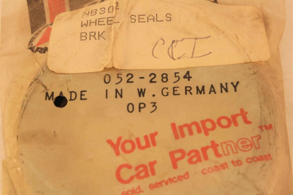 Vedação externa de roda traseira Saab 93 95 96 97 Sonett Mercedes Benz 1961-1975 - Imagem 4 de 4