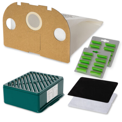 38 tlg Sparset passend für Vorwerk Tiger 251 12 Staubsaugerbeutel Filter
