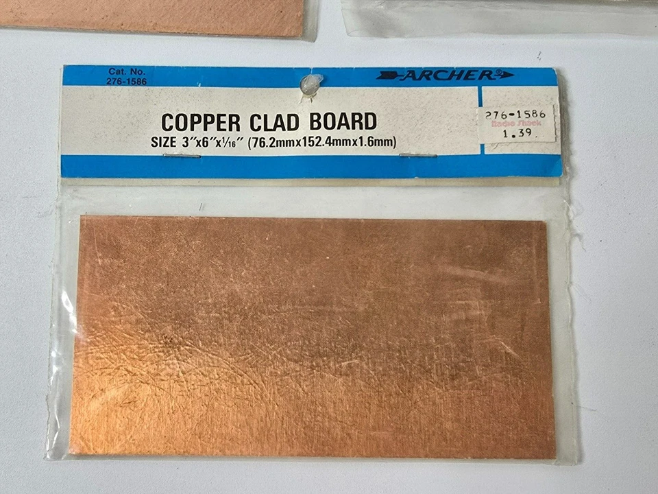Vintage Radio Shack Copper Clad Board Lot  NOS  - Image 4 of 4