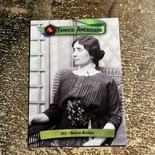 2021 Historic Autographs Famous Americans Helen Keller #201