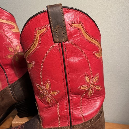 SMOKY MOUNTAIN WESTERN COWBOY YOUTH BOOTS STYLE 3230Y NICE! SIZE 5.5 - Picture 5 of 12