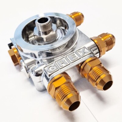 Greddy Trust ''GREX'' Motorölblock Umzugsadapter - TYP I AN10 - 12401114