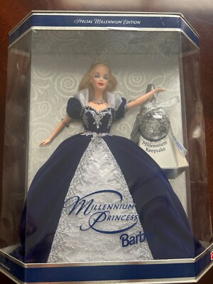 NIB Millennium Princess 2000 Barbie Doll Special Edition w Millenium Keepsake