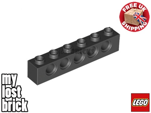 LEGO - Part 3894 - Technic Bricks 1x6 with Holes + NEW +SELECT COLOUR / QUANTITY - Picture 2 of 11