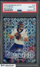 2023 Donruss Optic Mythical #14 CJ Stroud Texans RC Rookie PSA 10 GEM MINT