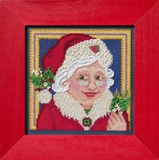 Mrs. Claus - Winter Series 2026 Mill Hill Buttons Beads Kit New