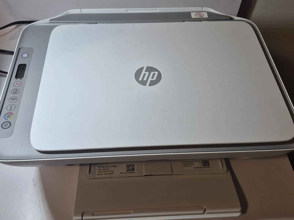 HP Deskjet 2700 All-In-On Multifucntion Printer W/Power Cord - Image 2 of 4