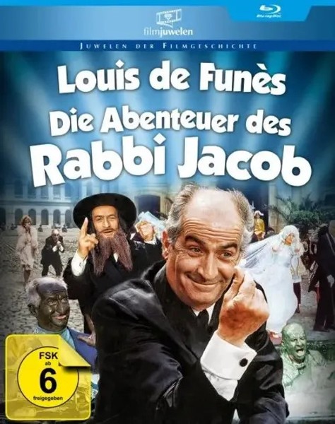 Die Abenteuer Des Rabbi Jacob (Blu-Ray) | GéRard Oury | Deutsch | Filmjuwelen-image