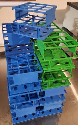 Nalgene 30mm Tube Rack for 50ml Falcon-like tubes (9 holes)