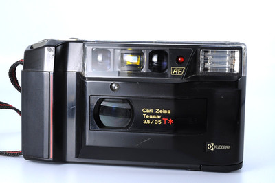 Kyocera TD Yashica T2 D Carl Zeiss Tessar T* 35mm FilmCamera JPN [Tested N MINT]