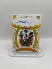 2025 Panini Flawless Michael Vick Flawless Performances Auto #/25