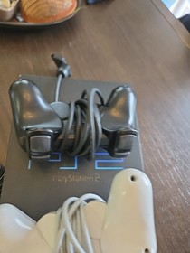 PS2 playstation 2 Console 2 Remotes. GOOD CONDITION.  