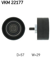 SKF VKM 22177 Umlenk- Und FüHrungsrolle, Zahnriemen FüR Alfa Romeo, Fiat, Lancia