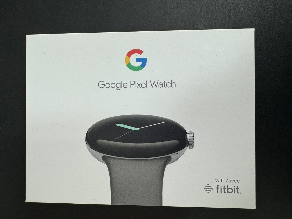 Google Pixel Watch 41mm Polished Silver Stainless Steel Case