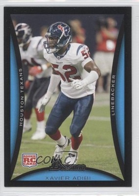 2008 Bowman Xavier Adibi #252 Rookie RC 0j6