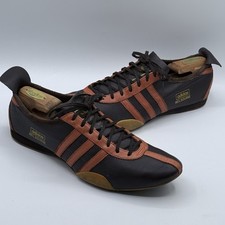 Adidas Melbourne Brown Orange Leather Casuals...